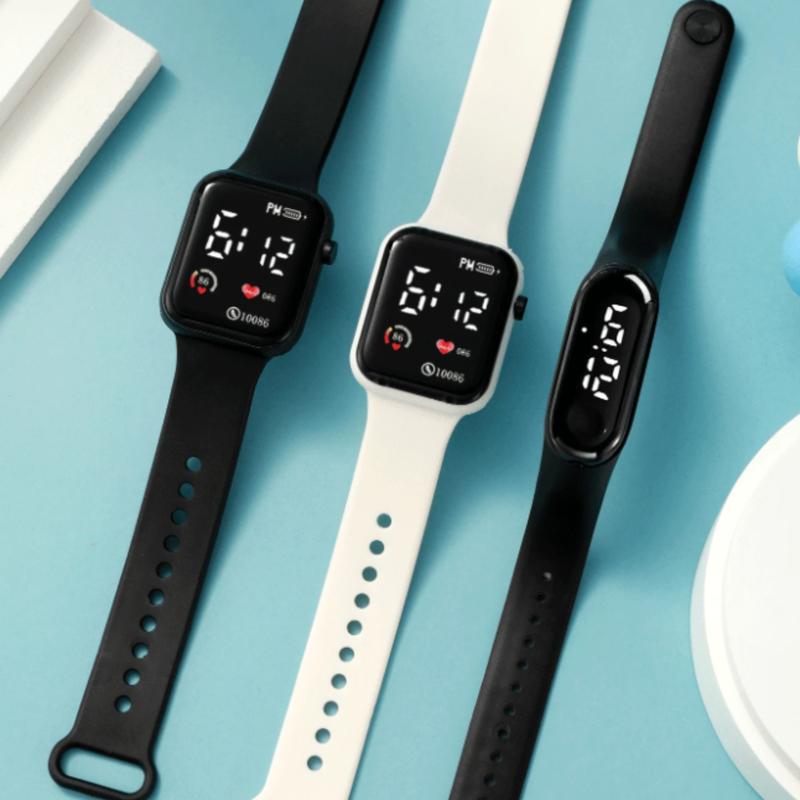 3pcs Water Resistant Electronic Watch Set